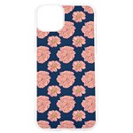 Retro 1880s Flowers Pattern 16 iPhone 15 Pro TPU UV Print Case