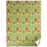 Retro 1880s Flowers Pattern 17 Canvas 36  x 48 