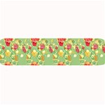 Retro 1880s Flowers Pattern 17 Large Bar Mat