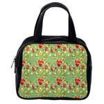 Retro 1880s Flowers Pattern 17 Classic Handbag (One Side)