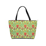 Retro 1880s Flowers Pattern 17 Classic Shoulder Handbag