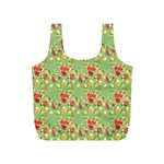 Retro 1880s Flowers Pattern 17 Full Print Recycle Bag (S)