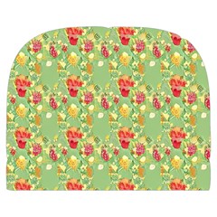 Retro 1880s Flowers Pattern 17 Make Up Case (Large) from ArtsNow.com Front