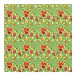 Retro 1880s Flowers Pattern 17 Banner and Sign 3  x 3 