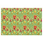 Retro 1880s Flowers Pattern 17 Banner and Sign 6  x 4 