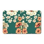 Retro 1880s Flowers Pattern 20 Magnet (Rectangular)