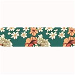 Retro 1880s Flowers Pattern 20 Large Bar Mat