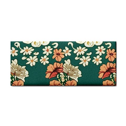 Retro 1880s Flowers Pattern 20 Hand Towel from ArtsNow.com Front