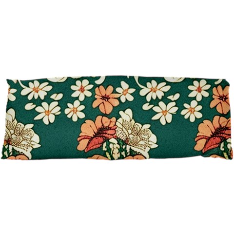 Retro 1880s Flowers Pattern 20 25 x67  Body Pillow Case Dakimakura (Two Sides) from ArtsNow.com Back