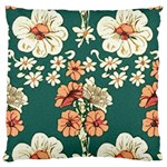 Retro 1880s Flowers Pattern 20 Large Cushion Case (One Side)