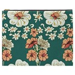 Retro 1880s Flowers Pattern 20 Cosmetic Bag (XXXL)