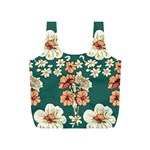 Retro 1880s Flowers Pattern 20 Full Print Recycle Bag (S)