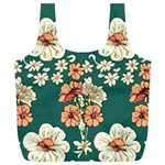 Retro 1880s Flowers Pattern 20 Full Print Recycle Bag (XL)