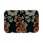 Retro 1880s Flowers Pattern 20 Open Lid Metal Box (Silver)  