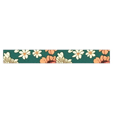 Retro 1880s Flowers Pattern 20 Make Up Case (Small) from ArtsNow.com Zipper Tape Front