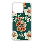 Retro 1880s Flowers Pattern 20 iPhone 13 Pro TPU UV Print Case