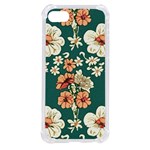 Retro 1880s Flowers Pattern 20 iPhone SE