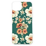 Retro 1880s Flowers Pattern 20 iPhone 15 TPU UV Print Case