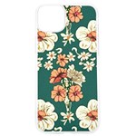 Retro 1880s Flowers Pattern 20 iPhone 15 Pro TPU UV Print Case