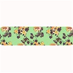 Retro 1880s Flowers Pattern 24 Large Bar Mat