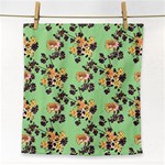 Retro 1880s Flowers Pattern 24 Face Towel