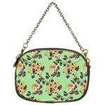 Retro 1880s Flowers Pattern 24 Chain Purse (One Side)