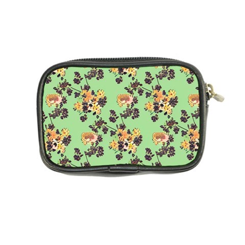 Retro 1880s Flowers Pattern 24 Coin Purse from ArtsNow.com Back