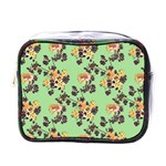 Retro 1880s Flowers Pattern 24 Mini Toiletries Bag (One Side)