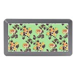 Retro 1880s Flowers Pattern 24 Memory Card Reader (Mini)