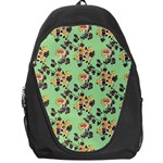 Retro 1880s Flowers Pattern 24 Backpack Bag