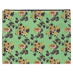 Retro 1880s Flowers Pattern 24 Cosmetic Bag (XXXL) from ArtsNow.com Front