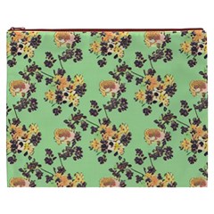 Retro 1880s Flowers Pattern 24 Cosmetic Bag (XXXL) from ArtsNow.com Front