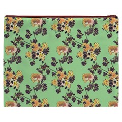 Retro 1880s Flowers Pattern 24 Cosmetic Bag (XXXL) from ArtsNow.com Back