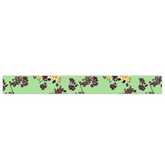 Retro 1880s Flowers Pattern 24 Waist Pouch (Large) from ArtsNow.com Bottom