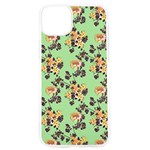 Retro 1880s Flowers Pattern 24 iPhone 15 Pro TPU UV Print Case