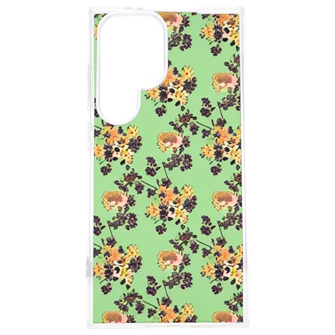 Retro 1880s Flowers Pattern 24 Samsung Galaxy S24 Plus 6.7 Inch TPU UV Case from ArtsNow.com Front