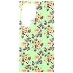 Retro 1880s Flowers Pattern 24 Samsung Galaxy S24 Ultra 6.9 Inch Black TPU UV Case