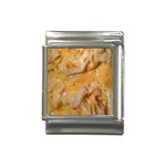 Homemade Flan Extreme Close-up Texture Italian Charm (13mm)