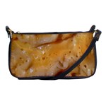 Homemade Flan Extreme Close-up Texture Shoulder Clutch Bag