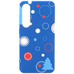 Christmas Pattern Tree Design Samsung Galaxy S24 6.2 Inch Black TPU UV Case