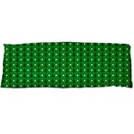 Green Christmas Tree Pattern Background 21 x60  Body Pillow Case Dakimakura (Two Sides)