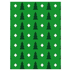 Green Christmas Tree Pattern Background Women s Crop Top Pleated Skater Rave Skirt from ArtsNow.com Pocket