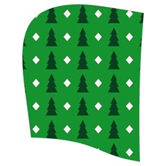 Green Christmas Tree Pattern Background Kids  Stylish Hooded Puffer Vest from ArtsNow.com Hood Right