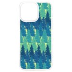 Christmas Trees Pattern Digital Paper Seamless iPhone 15 Pro Max TPU UV Print Case