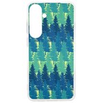 Christmas Trees Pattern Digital Paper Seamless Samsung Galaxy S24 Ultra 6.9 Inch TPU UV Case