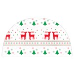 Red Green And Blue Christmas Themed Illustration Anti Scalding Pot Cap