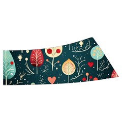 Christmas Tree Pattern Men s Side Zip Front Pouch Ski And Snowboard Bib Pants	 from ArtsNow.com Waistband Back Left