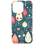 Christmas Tree Pattern iPhone 15 Pro Max Black UV Print PC Hardshell Case