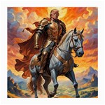 Heroic Trump Warrior in Golden Armor Medium Glasses Cloth (2 Sides)