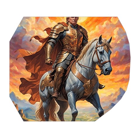 Heroic Trump Warrior in Golden Armor Belt Pouch Bag (Small) from ArtsNow.com Tape